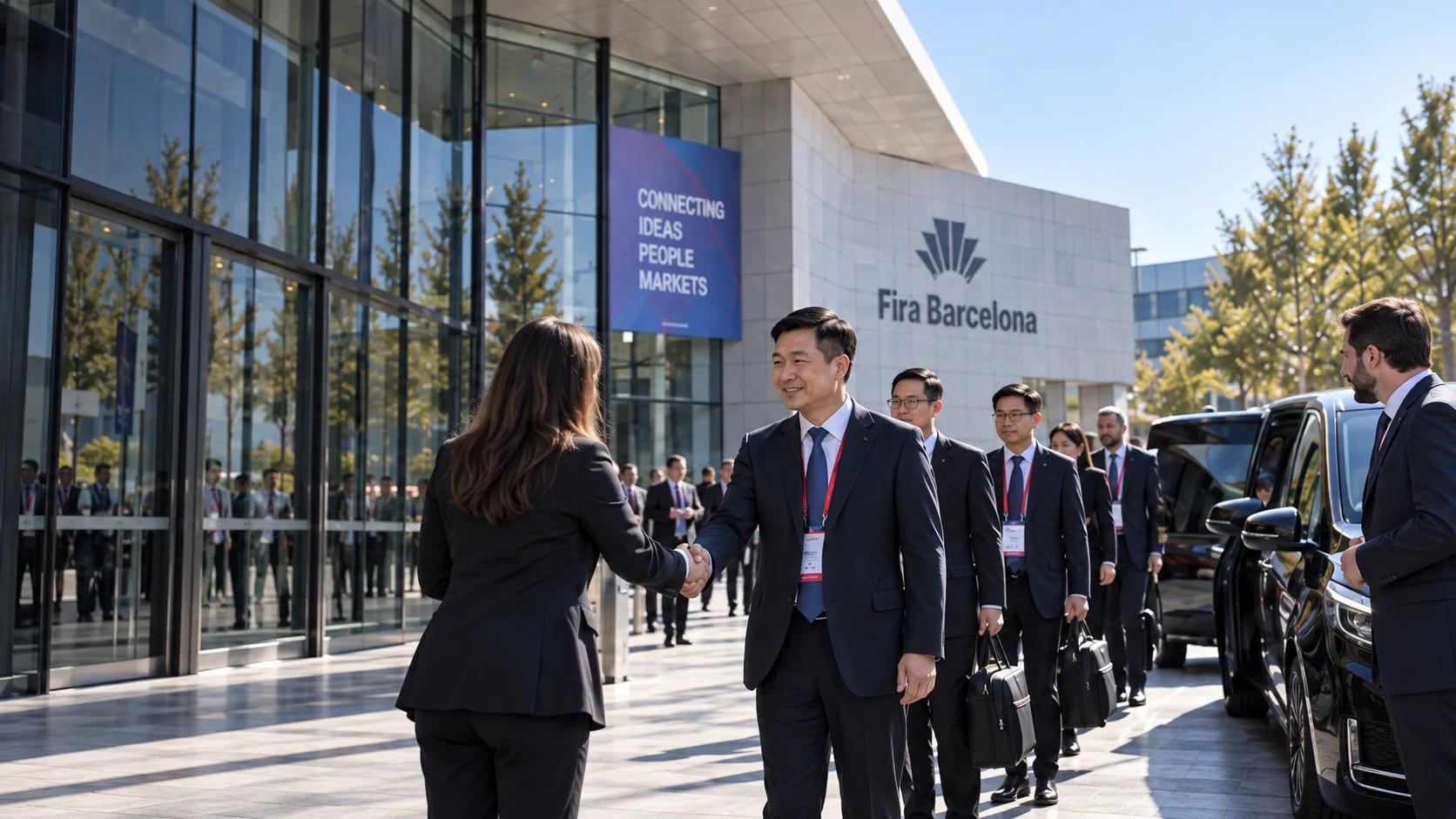 Mobile World Congress · Barcelona<br><span>Movilidad · Interpretación · Acompañamiento</span>